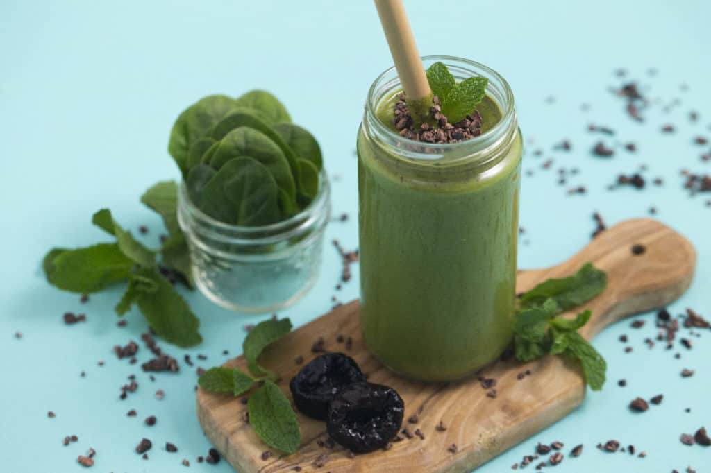 Mint Cacao Smoothie Recipe