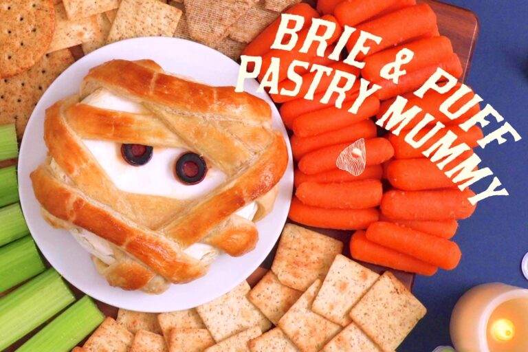 Puff Pastry Mummy Brie