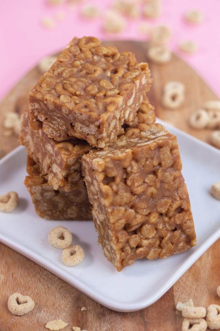 No Bake Cereal Bars Without Marshmallows