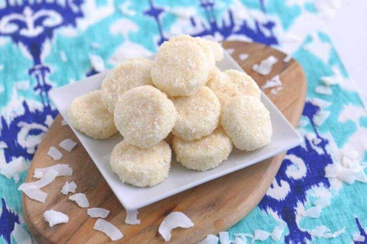No Bake Coconut Cookies