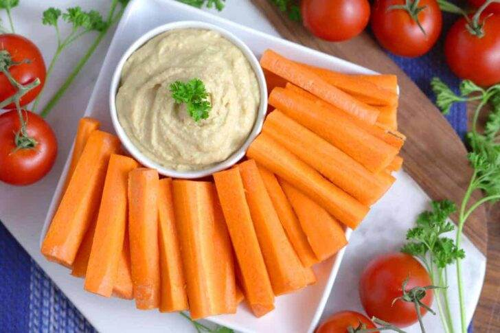 No Tahini Hummus