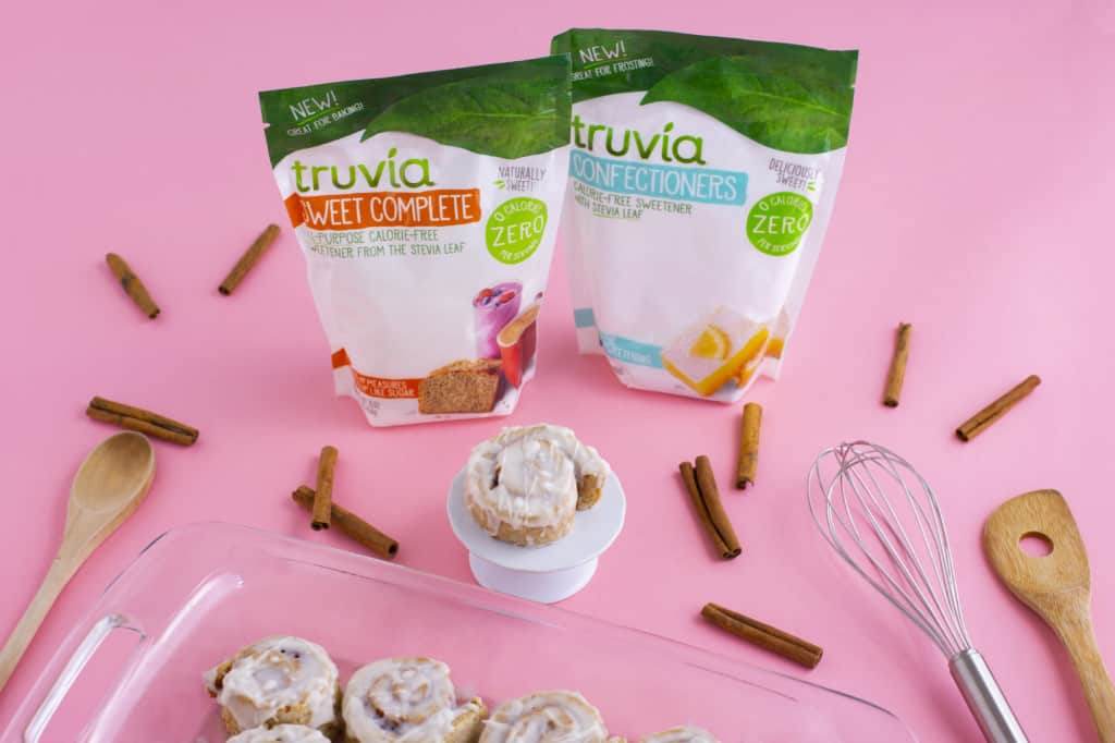 How to make cinnamon rolls with truvia sweeteners