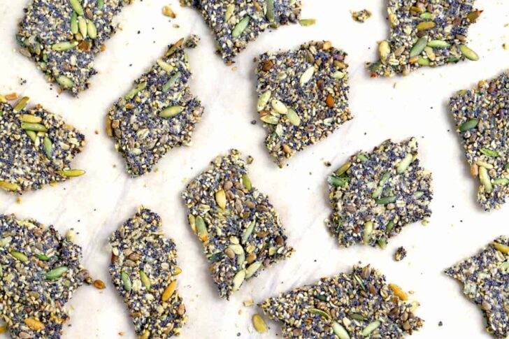 Oat and Seed Crackers