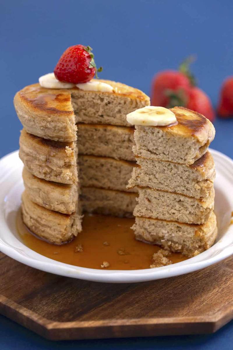 Best Oat Flour Pancakes