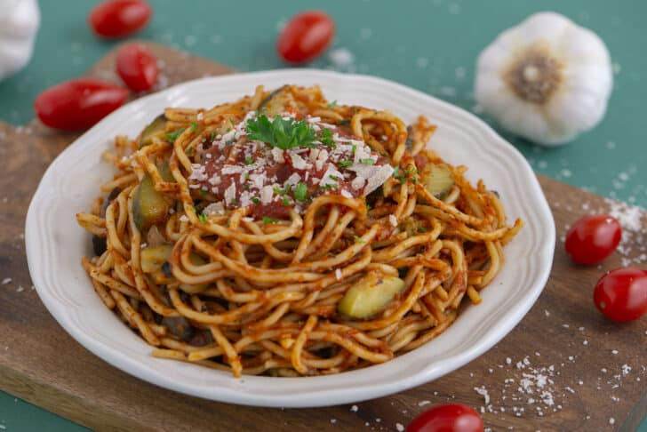 One pot spaghetti marinara
