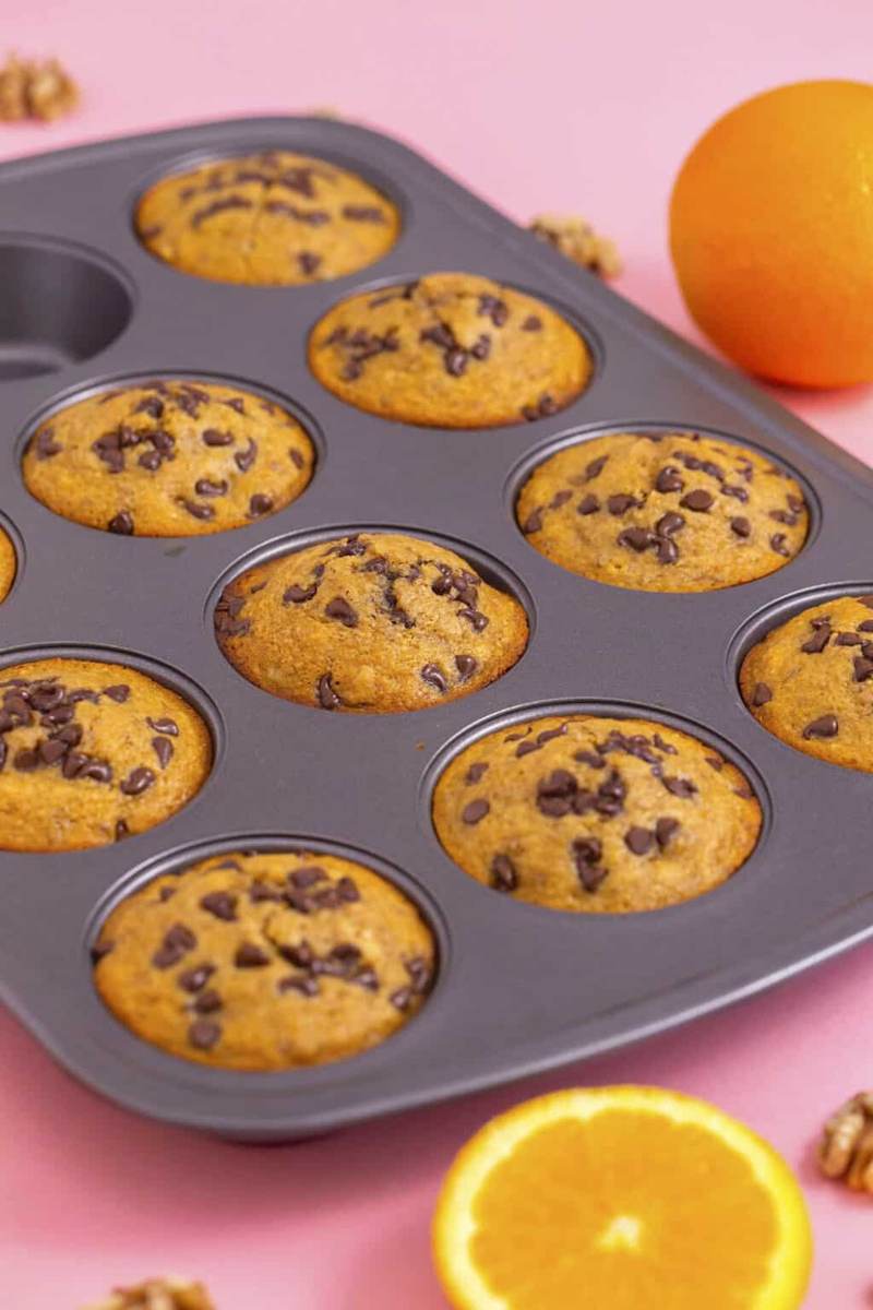 Healthy Orange Muffins Recipe