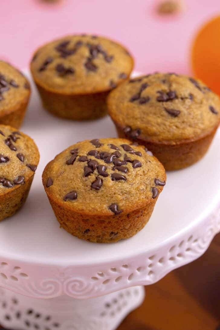 Healthy Orange Breakfast Muffins