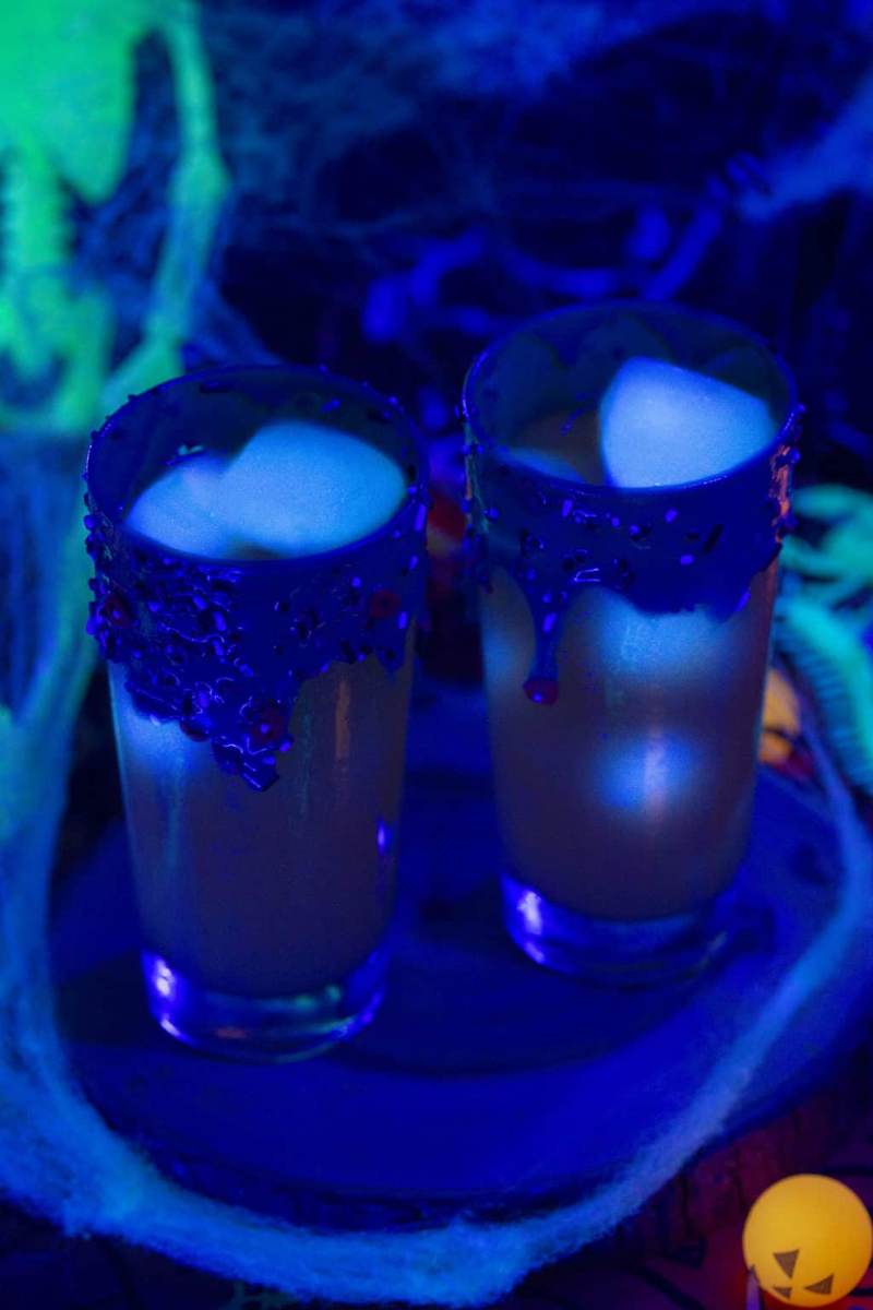 Glow in the Dark Halloween Punch