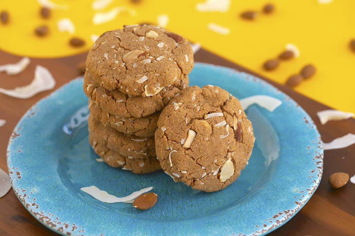 Almond Butter Breakfast Cookies