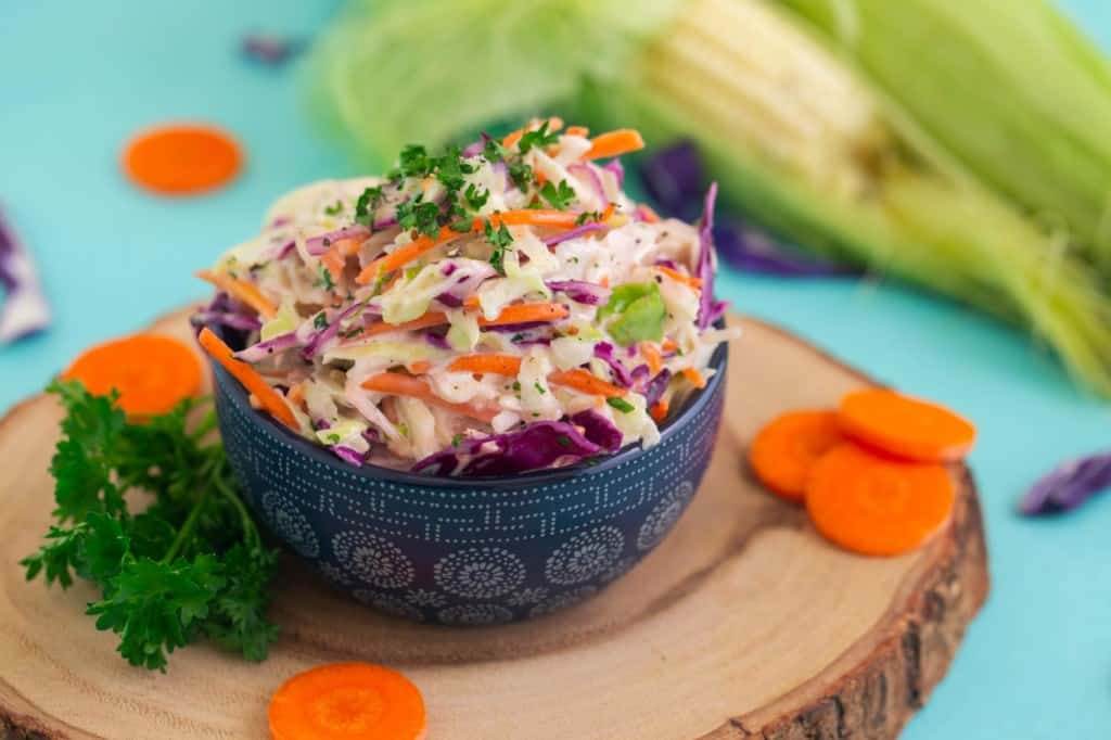 Paleo Coleslaw with Mayo