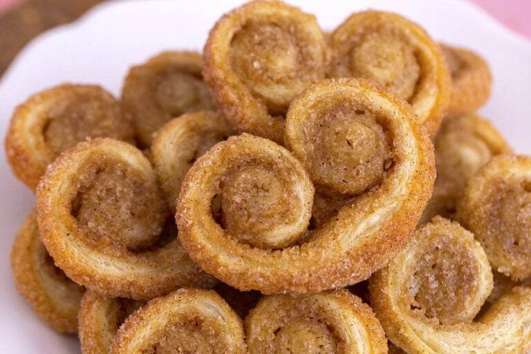 Puff Pastry Palmier Cookies