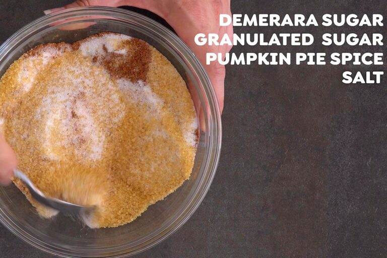 Combine sugars, salt, and pumpkin spice (or any optional seasonings you'd like).