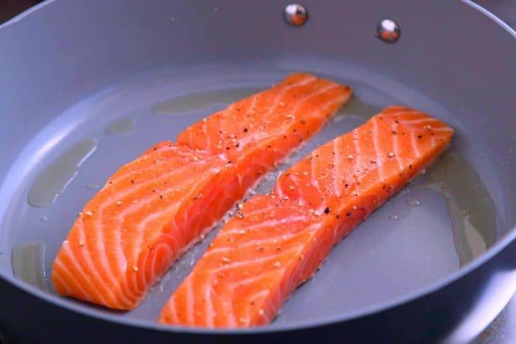 How to Pan Sear Salmon with Skin or Without