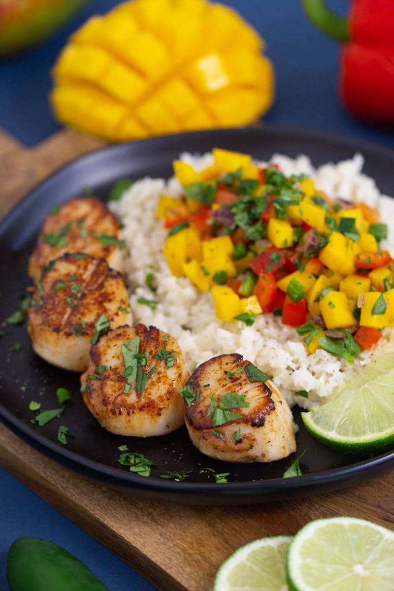Scallops Seared in Butter