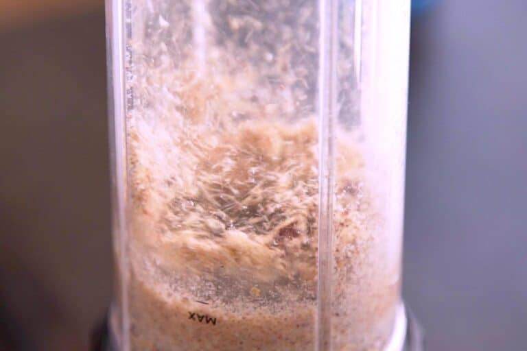Pulse until oats & pecans are finely ground into a flour.