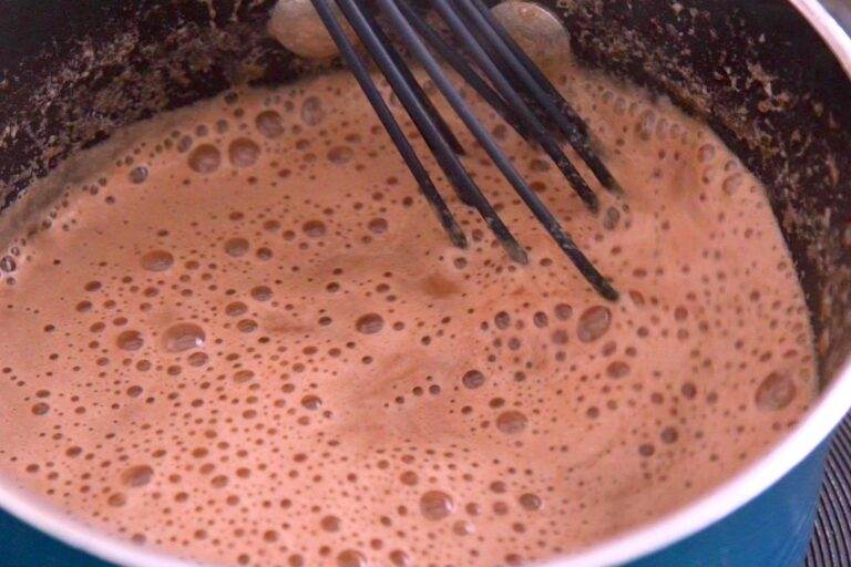 Whisk until flavorings dissolve and integrate.