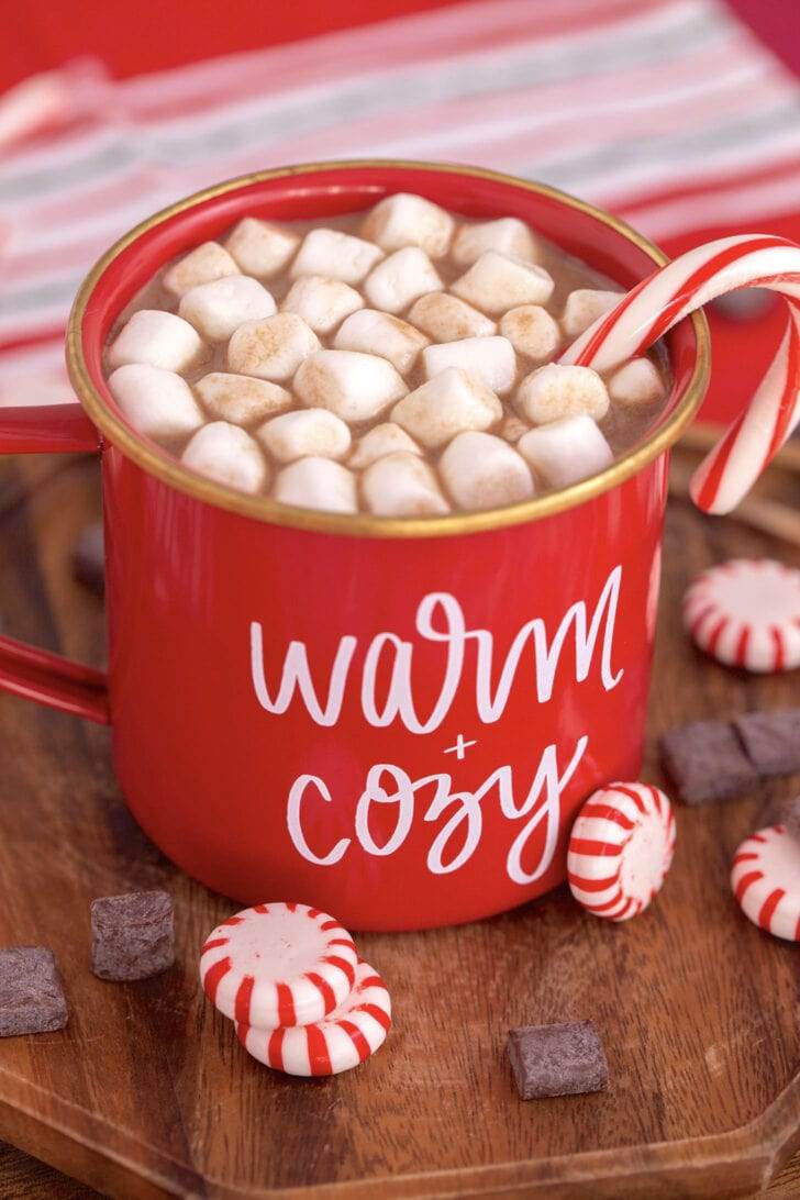 Starbucks Peppermint Hot Chocolate Copycat