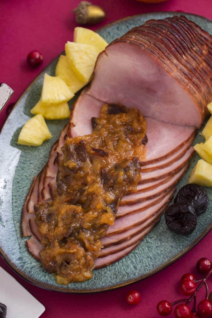 Sweet Pineapple Sauce for Ham or Turkey