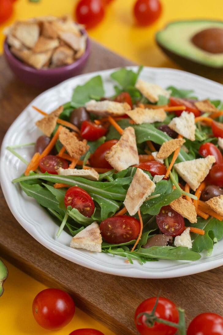 Crispy Pita Croutons