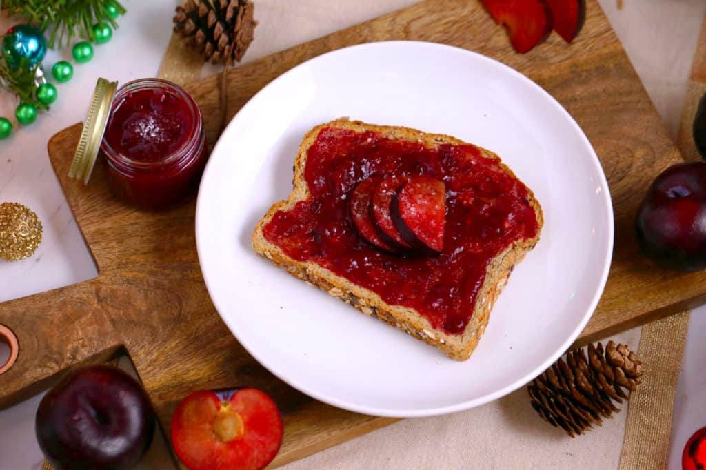 Sugar Plum Jam Recipe, How to make plum jam, plum jam without pectin, plum jam no pectin