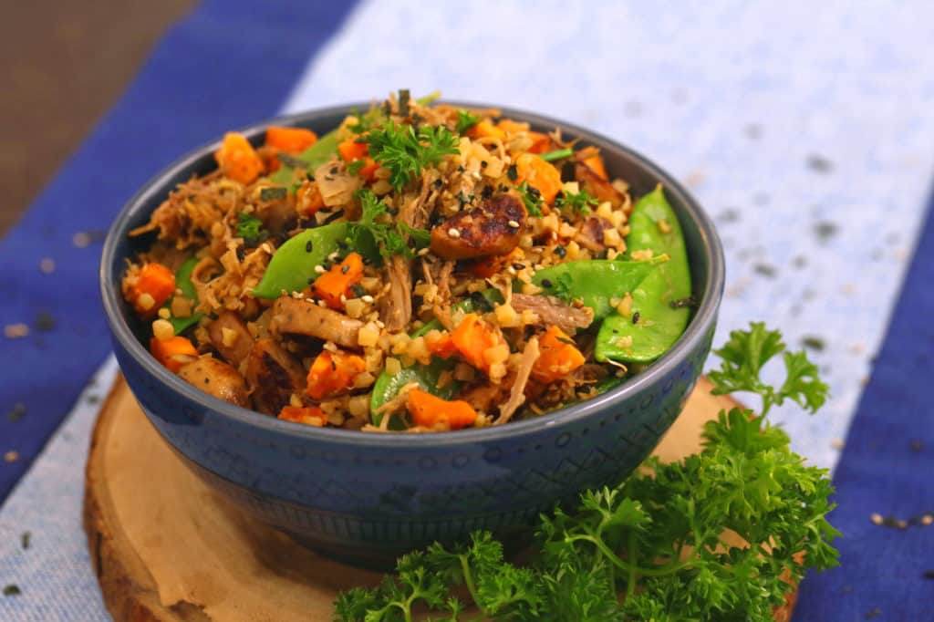 Pork Fried Cauliflower Rice