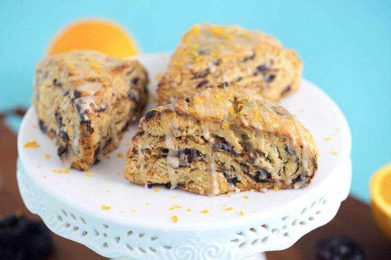 Glazed Orange Scones Recipe