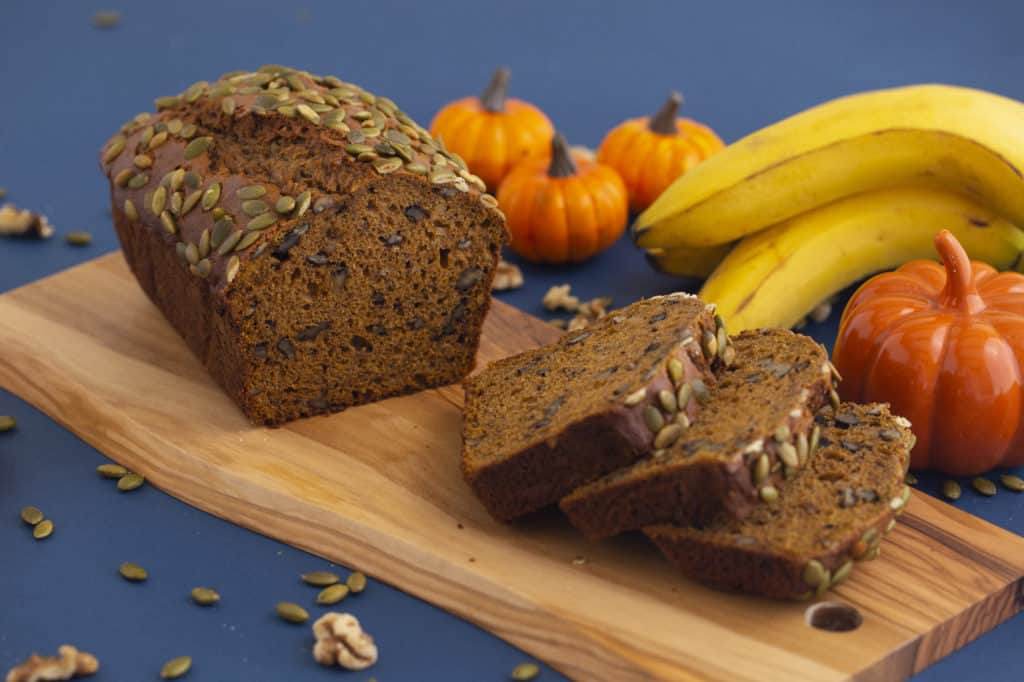 How to make pumpkin and banana bread