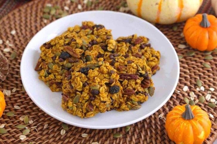 Pumpkin Breakfast Cookies