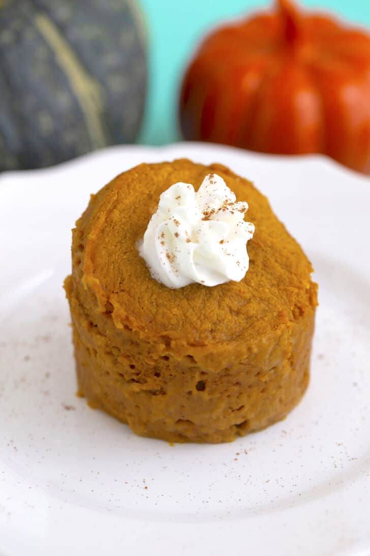 Healthy Pumpkin Mug Cake Recipe