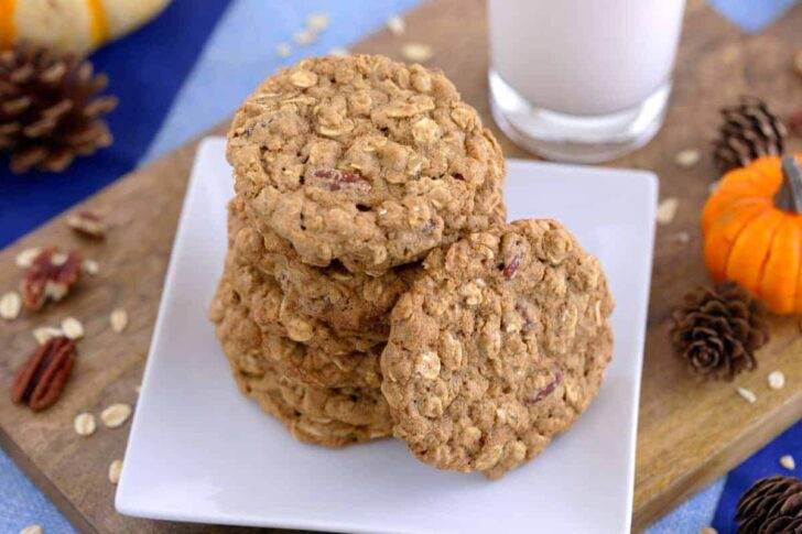 Pumpkin Oatmeal Cookies