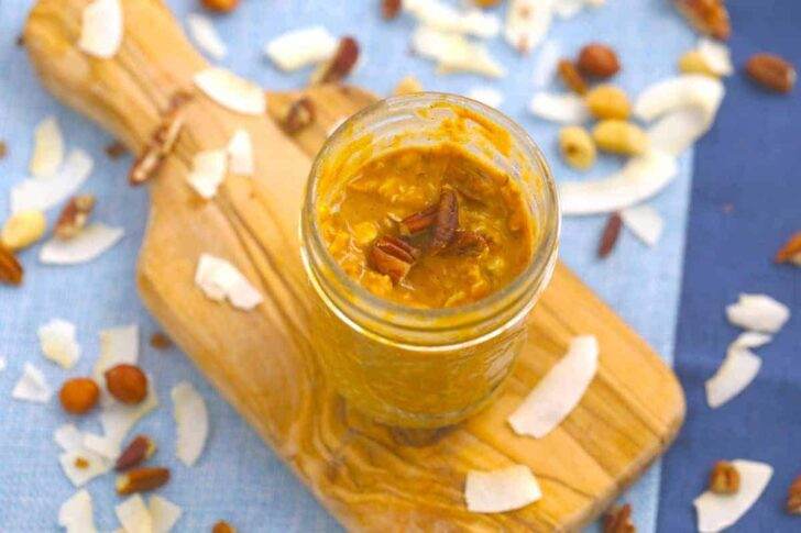 Pumpkin Pie Overnight Oats