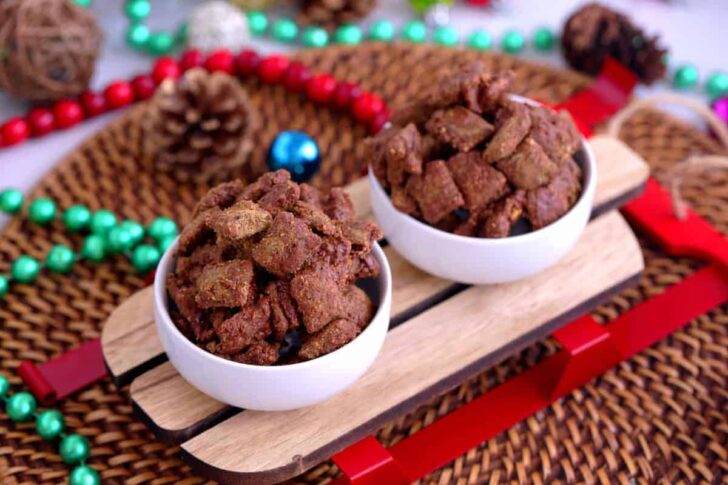 Puppy Chow Recipe, Muddy Buddies, how to make puppy chow, how to make muddy buddies, Christmas muddy buddies