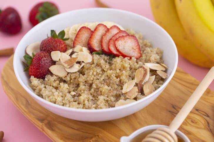 Microwave Quinoa Breakfast Bowl Recipe
