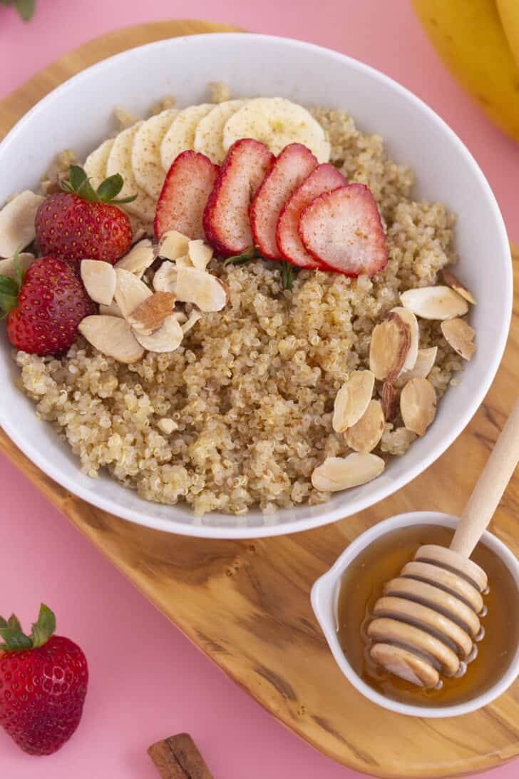 Microwave Quinoa Breakfast Bowl Recipe