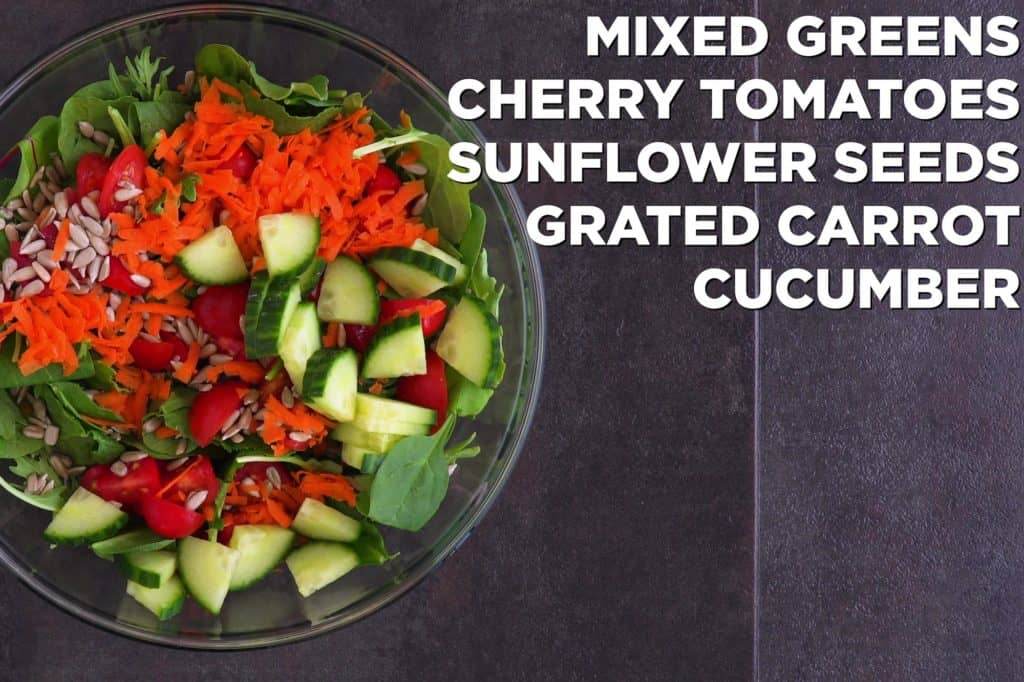 Simple side salad