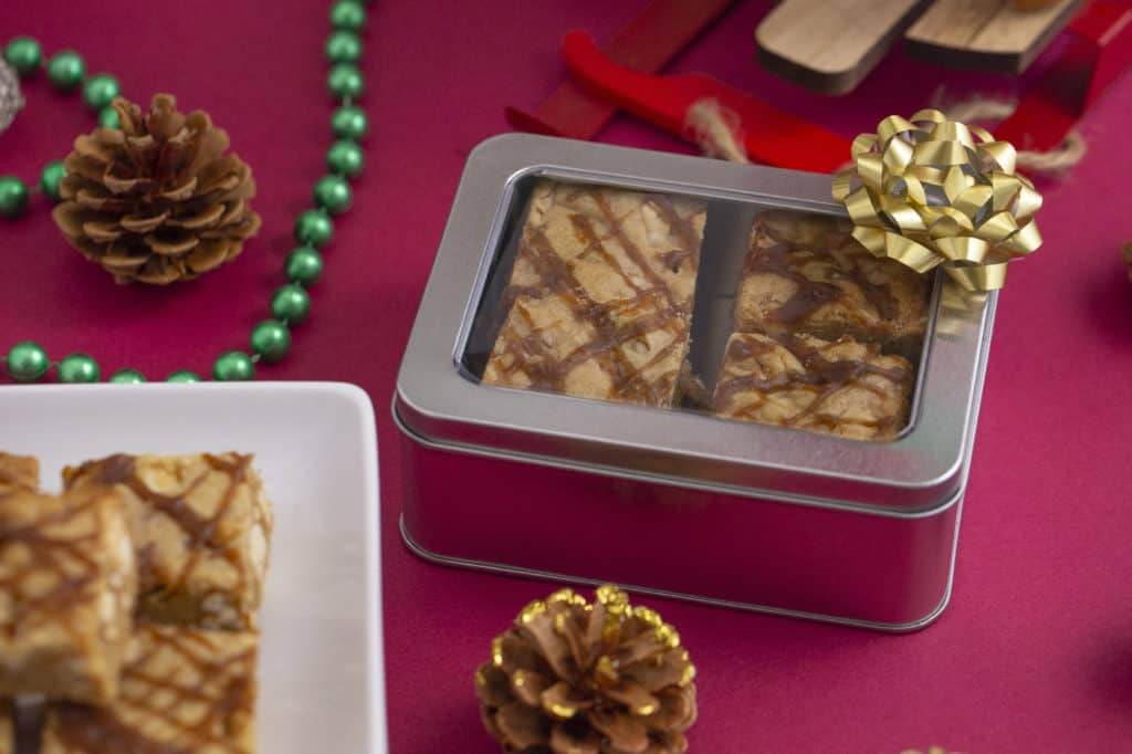 Salted Caramel Blondies