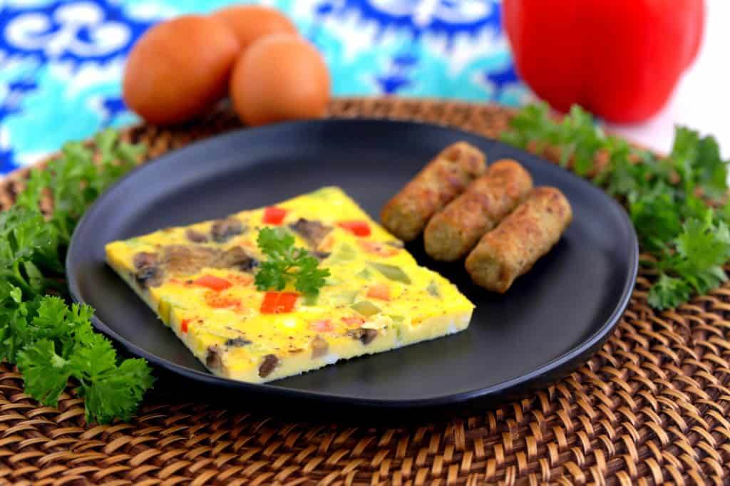 Sheet pan eggs for breakfast sandwiches, oven baked eggs, scrambled eggs in oven, how to bake eggs, eggs in the oven, keto breakfast ideas, low carb breakfast recipes, low carb meal prep, easy keto meals, best keto recipes