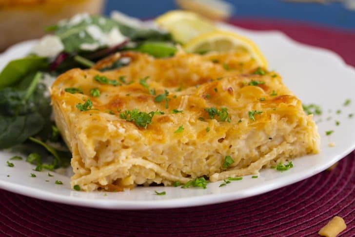 3 Cheese Spaghetti Bake