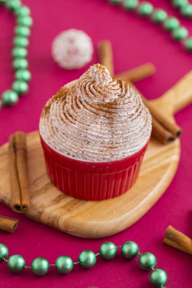 Holiday Spiced Whipped Cream