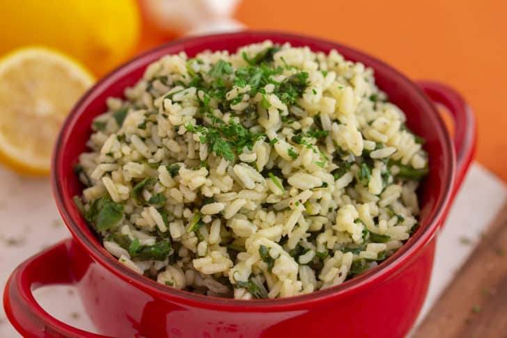 How to Make Spinach Rice with Instant Rice