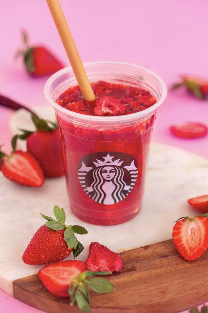 Starbucks Strawberry Acai Refresher Copycat