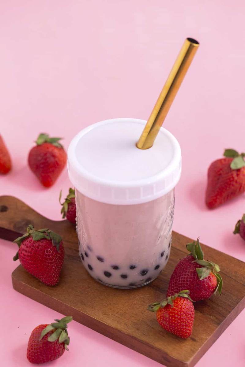 Strawberry Milk Tea Recipe