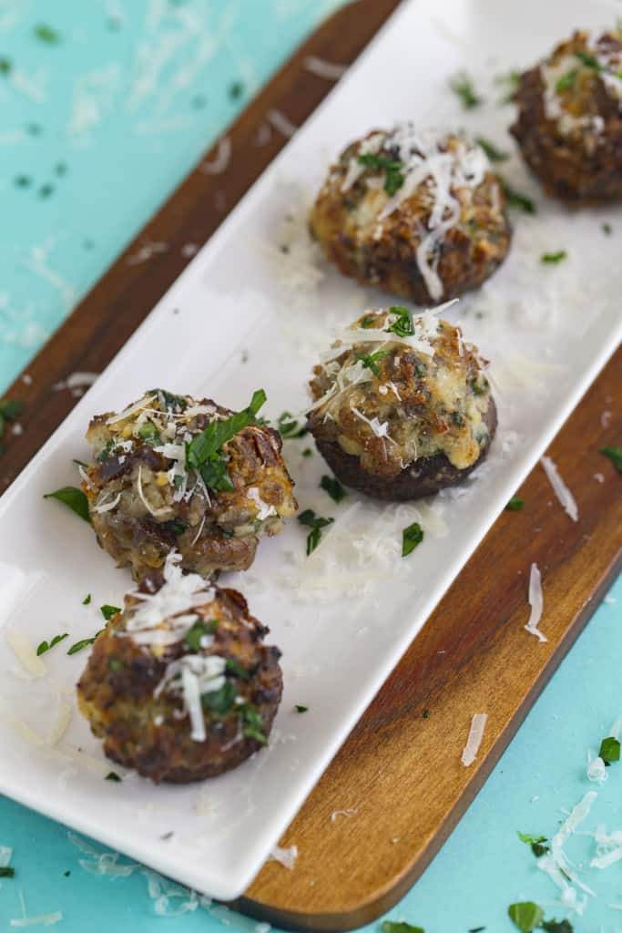 How to Make Stuffed Mushrooms in the Air Fryer or Oven