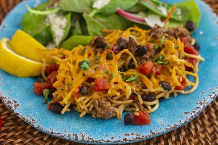 Taco Spaghetti Bake