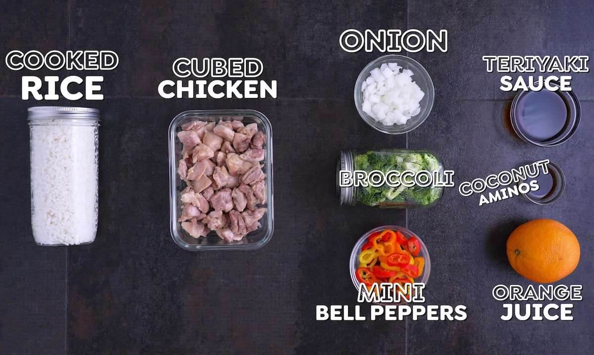How to Meal Prep a Teriyaki Bowl