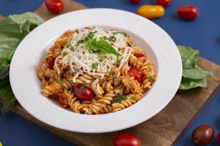 Canned Tuna Tomato Pasta Recipe