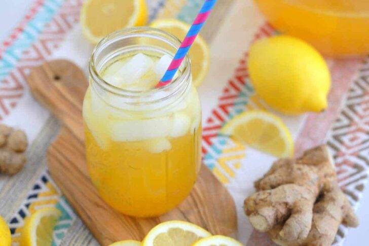 Turmeric Ginger Lemonade