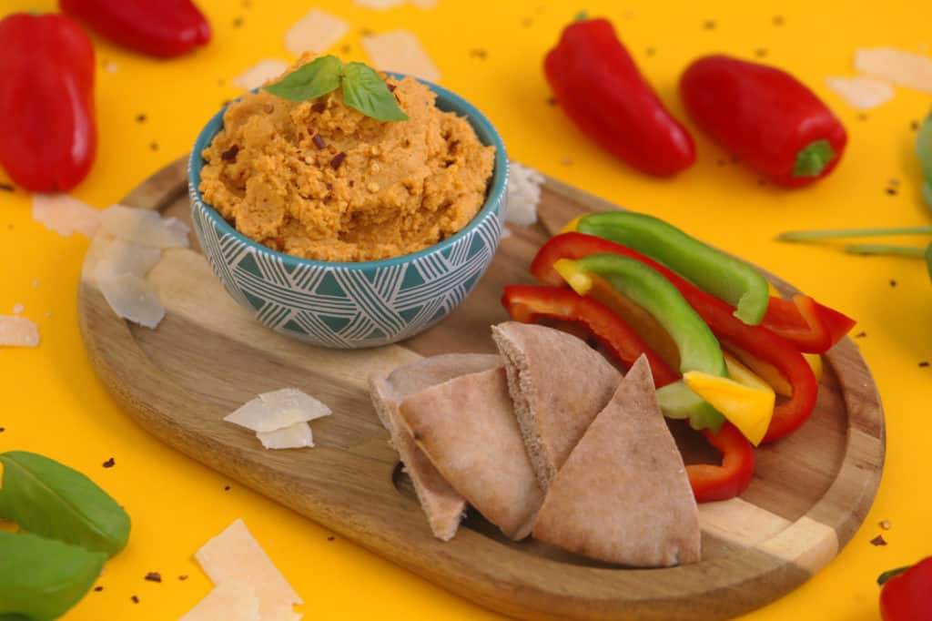 Pizza Hummus Recipe