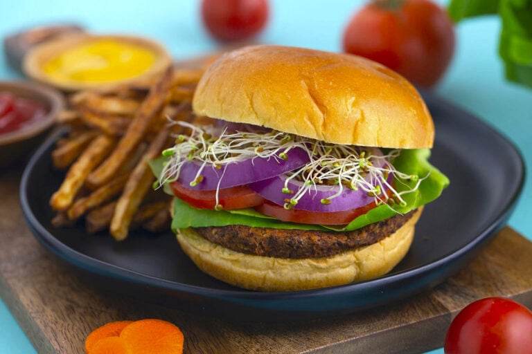 Vegan Black Bean Veggie Burgers