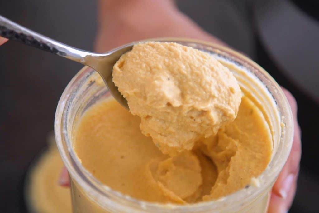 Blend until thick and creamy